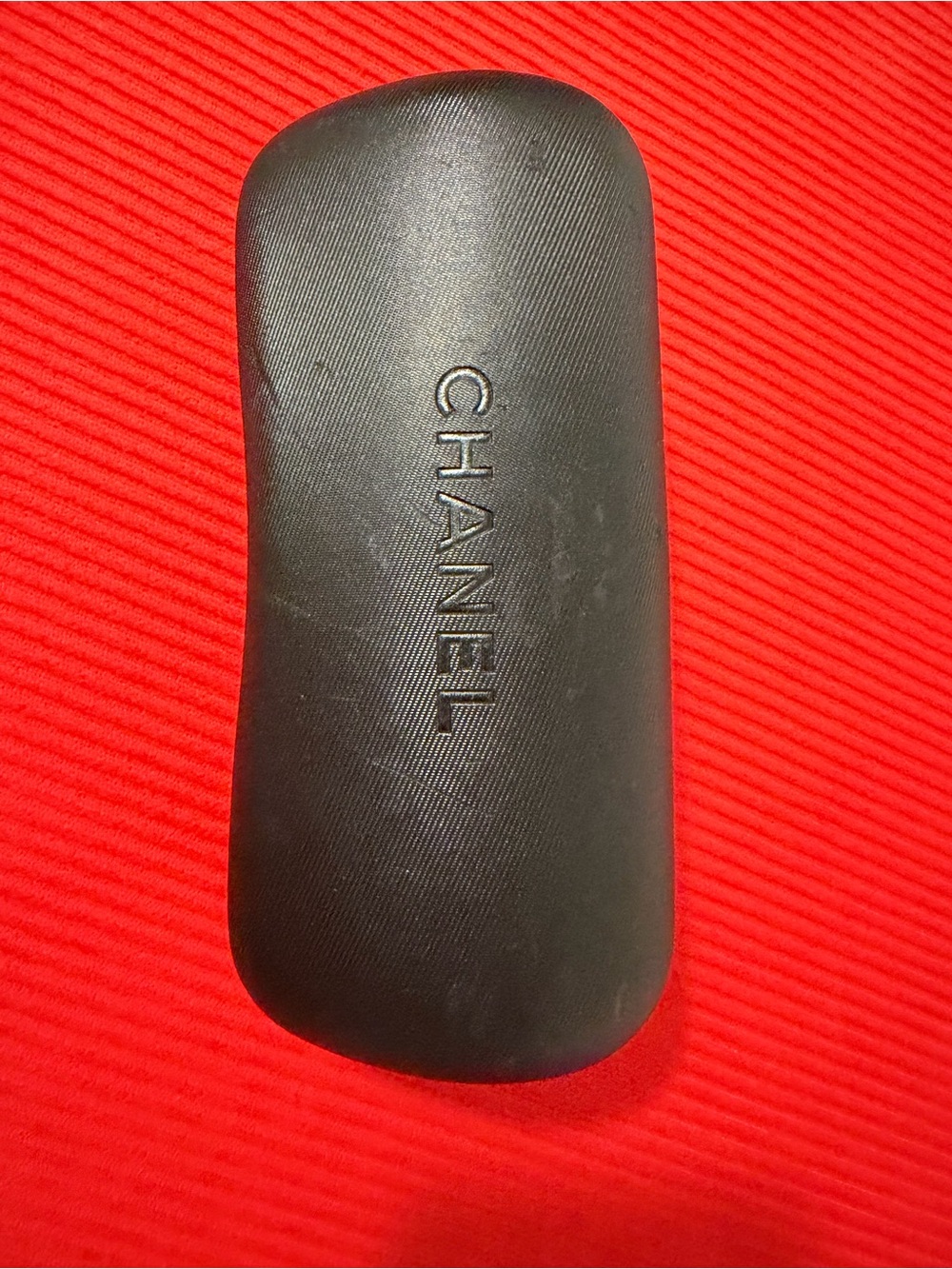 CHANEL Black Hard Eyewear Case